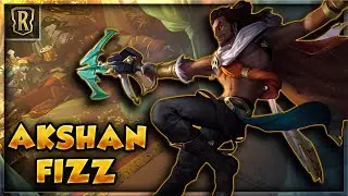 *NEW* AKSHAN FIZZ: New Hidden OP Deck?? | Masters Gameplay | Legends of Runeterra | Dyce