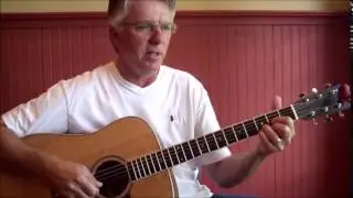 Country Road - James Taylor lesson in Drop D (pick like JT)