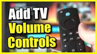 Как синхронизировать пульт дистанционного управления Fire TV Stick для управления громкостью теле...