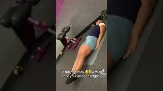 A fun & easy way to tone of the abs & thighs #fitmomlife  #comedy #fitnessmotivation #fitness-mom
