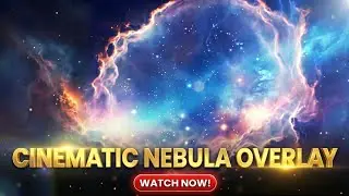 3D । CINEMATIC NEBULA OVERLAY । BEST SPACE EFFECT । No copyright। background overlay. #amazing #vfx 