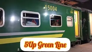 Green Line 5Up Karachi Cantt Se Travel Ki Starting Karty Huey.Beautiful View Cantt Station