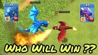 ELECTRO DRAGON VS DRAGON | 1 VS 1 BATTLE | CLASH OF CLANS TH12 UPDATE | SIEGE WORKSHOP | NEW TROOP