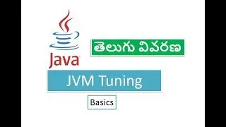 JVM Tuning: Memory Management, JVisualVM, VisualGC - జావా తెలుగులొ
