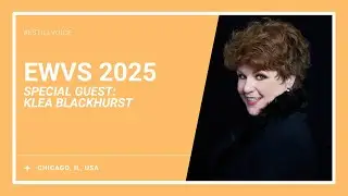 12th Estill World Voice Symposium (2025): Klea Blackhurst