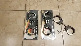 ASP blue security hinge handcuff first look