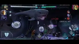 koaam raven, pip 7,  Ancient Judgement solo raid, day 1, Injustice 2 Mobile