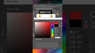 Crea un efecto de texto de burbuja en Illustrator: &iexcl;f&aacute;cil y r&aacute;pido! #shorts #viral #tendencia #di...