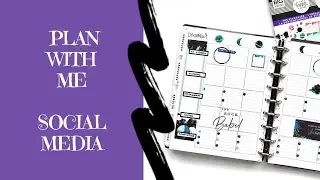 PLAN WITH ME Classic Happy Planner for Social Media | December 2, 2019