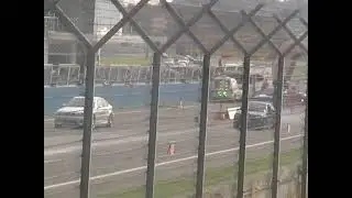 IMOLA autokit-SHOW - gara a due - BMW 3 E46 vs RENAULT Clio WILLIAMS ( 2003 )