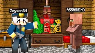 Ho TROVATO un ASSASINO nel MIO VILLAGGIO - Minecraft