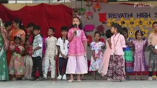 Flowers day celebrations revathi high school