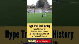 Hype Train FC Goal History: Goal 361 #shorts #football #soccer #veo #footballshorts #fyp #goals