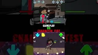 Fnf Sunday test song  Character Test   Gameplay vs Playground  Sunday fnf mod 2
