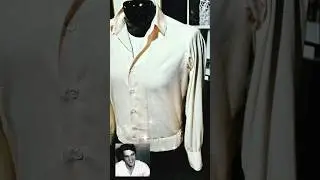 Rare Elvis Presley Shirt not on display at Graceland - wow!