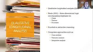 Qualitative Health Research Series - Webinar 6: Qualitative Longitudinal Research