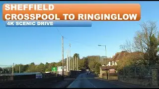 Sheffield, Crosspool to Ringinglow - 4K Scenic Drive - DJI Pocket 2