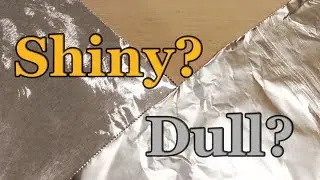 Aluminum Foil: Do you cook with the shiny side in or out?