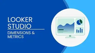 Looker studio dimensions and metric explain in hindi step by step