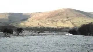 hanggliding-perfect uphill landing