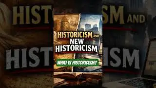 What is Historicism and New Historicism #bsenglish #history #literature #literarytheory