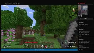 Jake spielt MINECRAFT  SNAPCHAT STREAM KIEL PAPA KENNY COZY COMMUNICATION CHAT CHILL TEXT TO