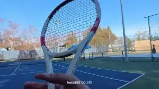 POV Tennis Journey | Switching to Left Hand After Tennis Elbow Injury 🤕 🎾