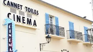 Ravalement de la fa&ccedil;ade du Cannet Toiles et installation &agrave; venir d&rsquo;&eacute;crans &agrave; affichage dynamique.
