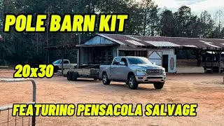 WE ARE GETTING A SHOP! WE BOUGHT TWO 20x30 POLE BARN KIT&rsquo;S. EPISODE :1