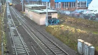 97302 & 97303 on 6Z97 Shrewsbury to Toton 15.02.11