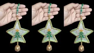 Quickly Christmas Star 🎄✨ | Easy DIY Christmas Decoration 2025 | @bhaktisketchbyvarsha 