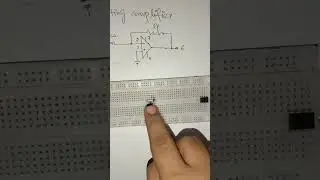 How to construct inverting amplifier l operational amplifier