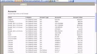 Ad hoc reporting in ProTracker