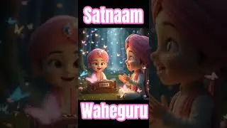 Powerful Satnaam Waheguru Jaap | Remove Negative Energy | Deep Spiritual Connection #animation