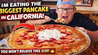 THE BIGGEST PANCAKE IN CALIFORNIA
