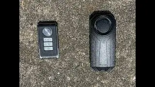 How To Change The Battery In WSDCAM Bike ALARM