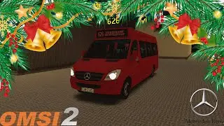 Merry Christmas!!! Omsi 2 - Berlin BRT - Line 626 - Mercedes Benz Sprinter W906