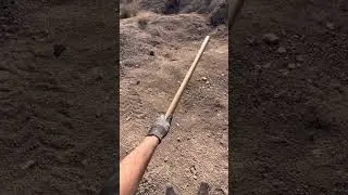 The shovel #goldmining #goldprospecting #digging #gold #golddigger