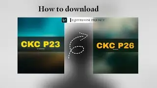 How To Download My Lightroom Presets #Lightroom​ #Ashwin Babu #editing​