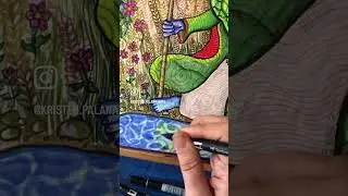 Making a Tarot Card Illustration: The Empress