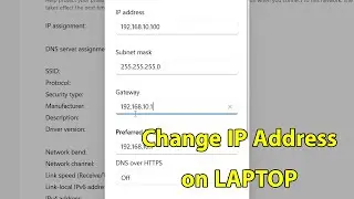 Как изменить IP-адрес Wi-Fi на ноутбуке без VPN БЕСПЛАТНО