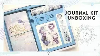 Journal Kit Unboxing from Amazon | I paid how much for all of this?!! | Celestial Themed TN