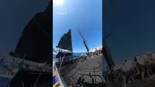 Dramatic crash between Balthasar and Jethou retires both boats from Maxi Yacht Rolex Cup