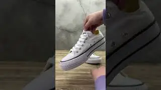 Converse Chuck Taylor All Star Platform Canvas Low Top White