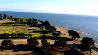 Drone Flight at Washington Park - Alameda, CA