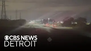 I-75 in Monroe County, Michigan reopens after limousine bus overturns