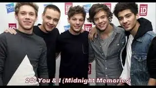 MY TOP 50 ONE DIRECTION SONGS