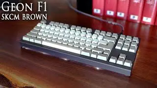 Geon F1-8X PC Bottom / Alps SKCM Brown / Zenith TurboSport & 163-73 / Pom Plate - Typing Sounds
