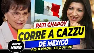 🤡🔥  Pati Chapoy ARREMETE CONTRA CAZZU al Anunciar concierto En Mexico 👊🏼🔴