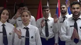 Pembekalan 22 Orang Mahasiswa Asal Palestina Sebelum Menempuh Pendidikan di Unhan.